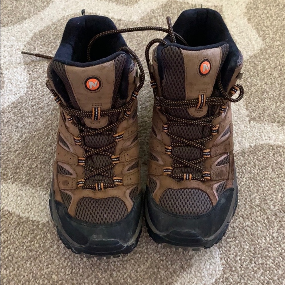 Merrell Moab Earth Waterproof Hiking Trail Boots